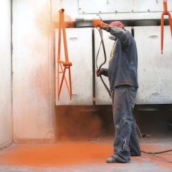 powder coating spray gun_